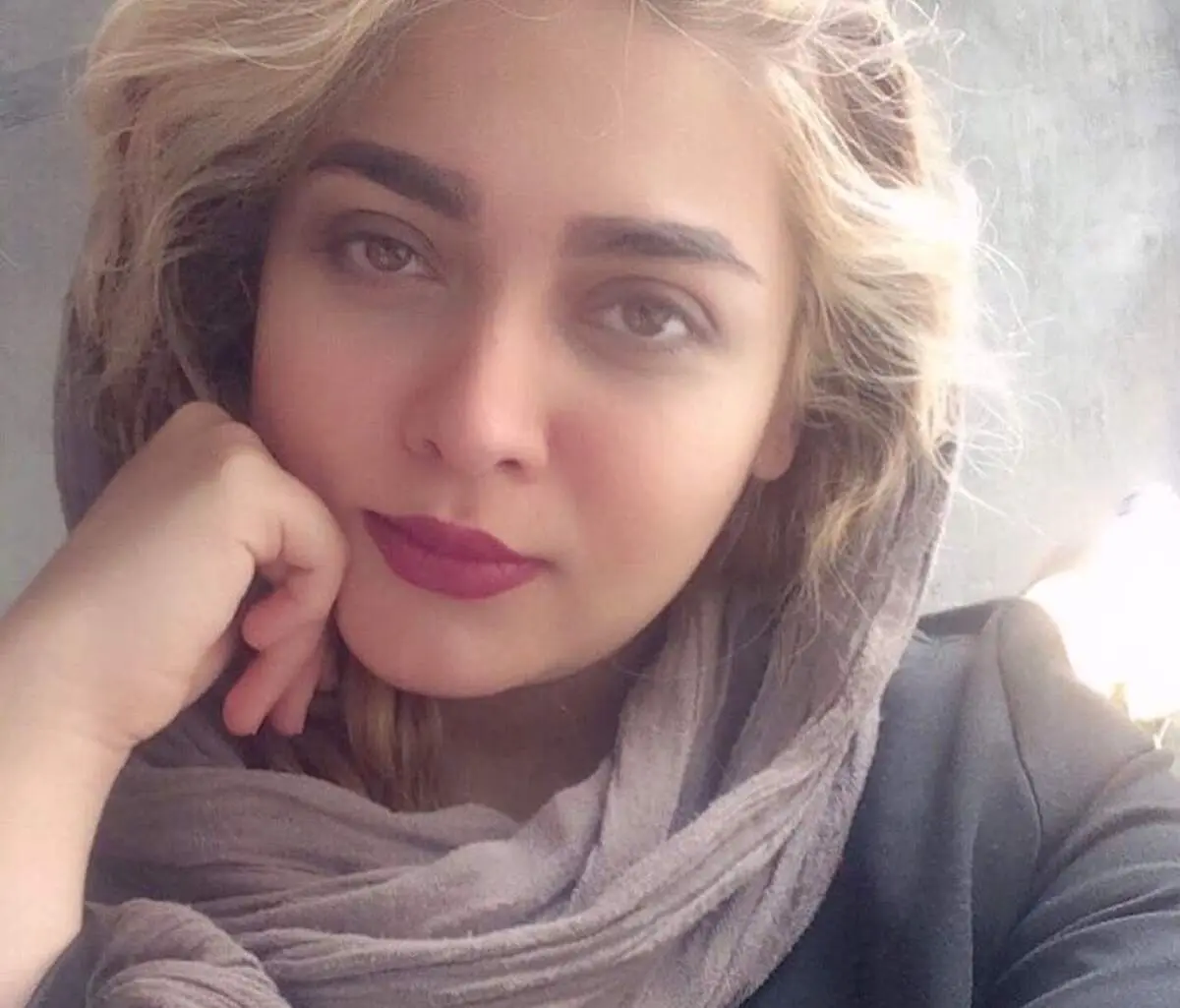 تصویری از دختر محمود نقاش