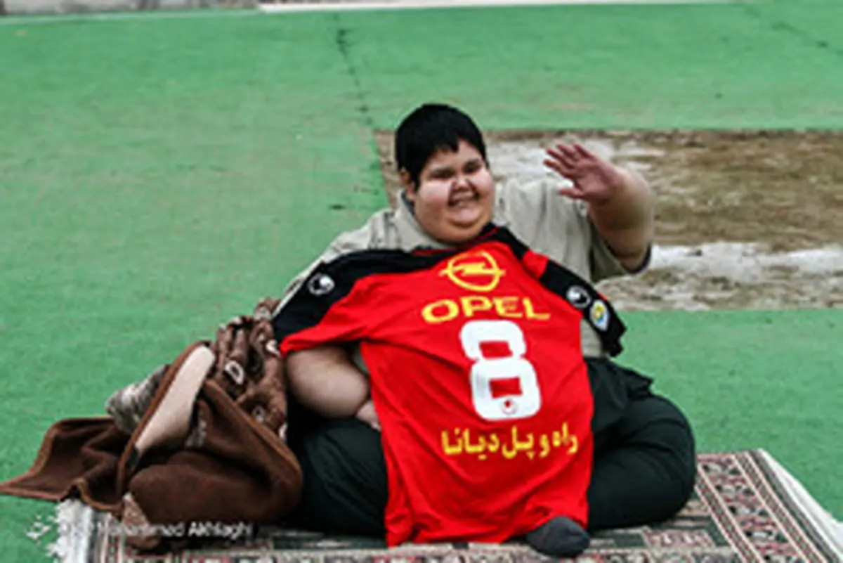چاق ترین پسر ایران درگذشت+تصاویر