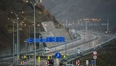 انسداد شبانه آزادراه تهران ـ. شمال تا نیمه خرداد