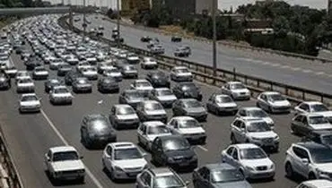 ترافیک سنگین در آزادراه کرج-تهران و جاده مخصوص