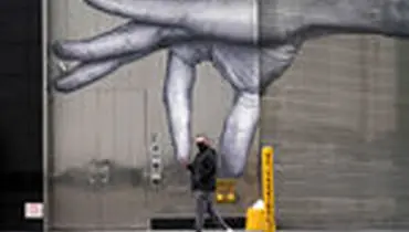 هنر خیابانی در مقابل کرونا