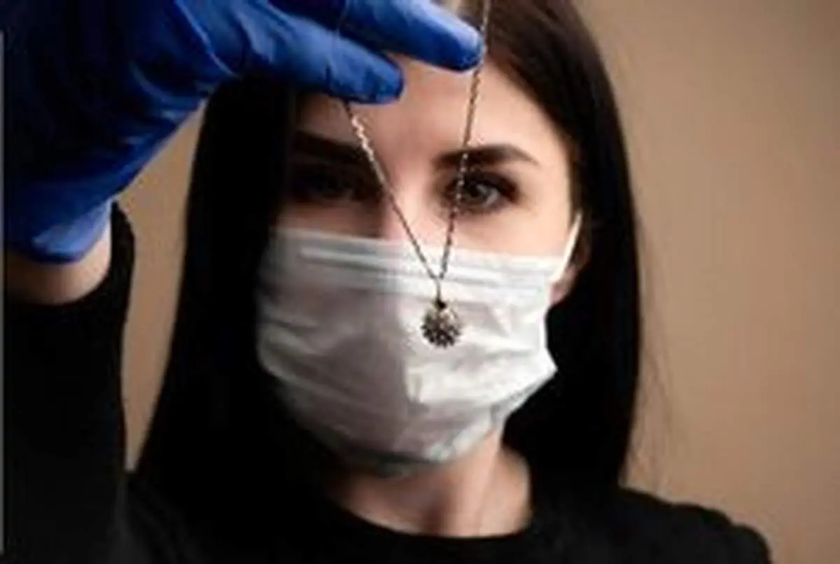 جواهرات کرونایی ساخته شد+عکس