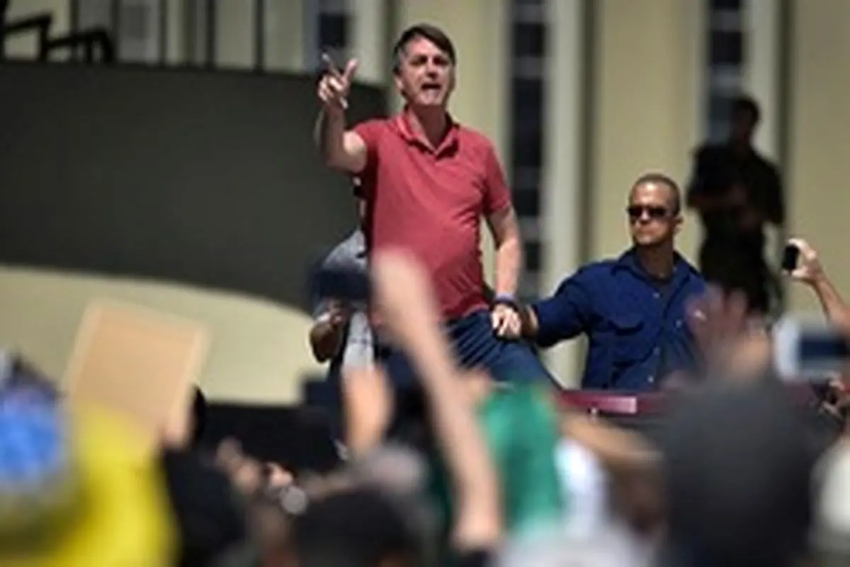 اقدام عجیب رئیس جمهور برزیل +تصاویر