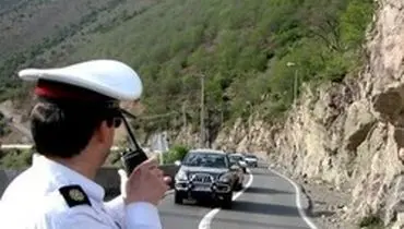 پایان طرح فاصله گذاری در حوزه پلیس راه/جلوگیری از خروج ۲۱هزار خودرو از تهران