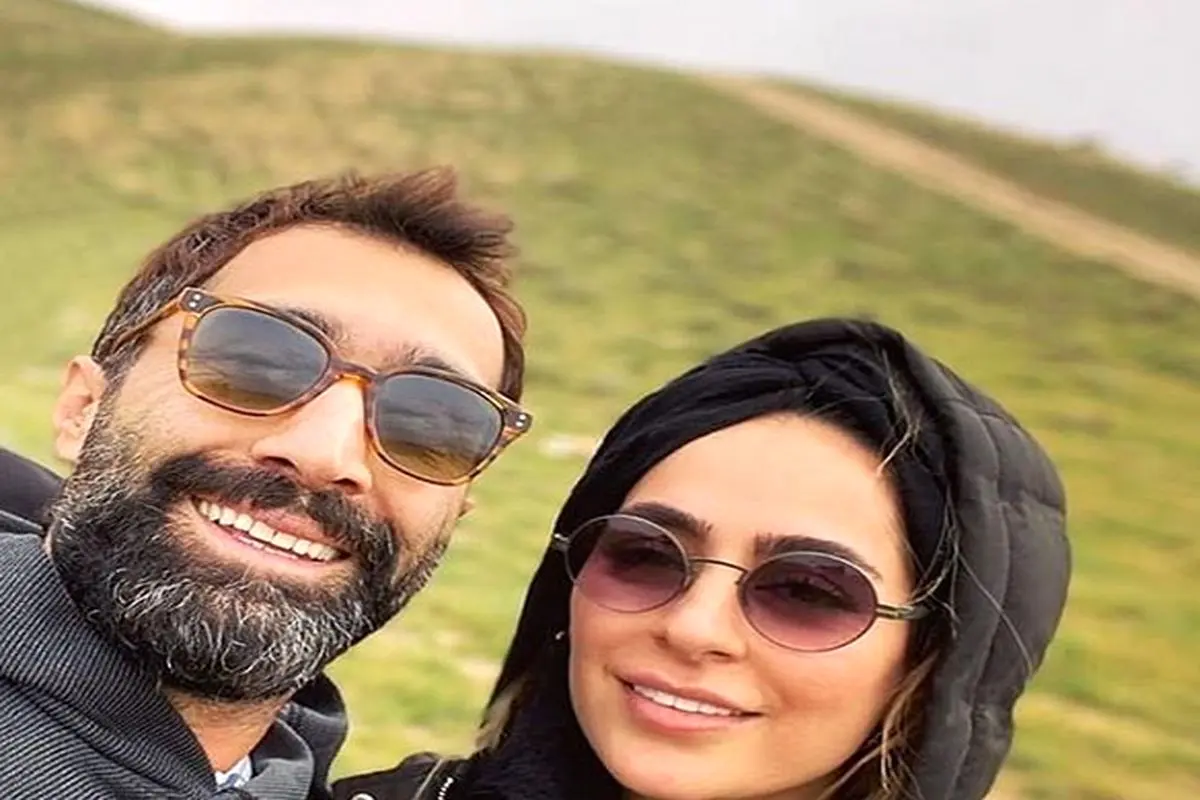 عکس جدید سمانه پاکدل و همسرش