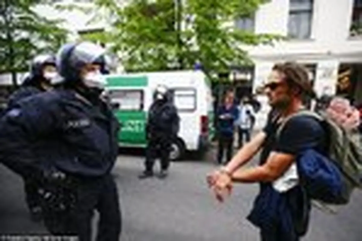 کرونا؛ تظاهرات علیه قرنطینه در آلمان