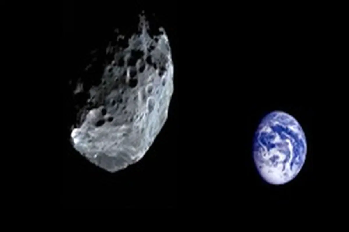 پرواز سیارکی به بزرگی یک کوه به سمت کره زمین