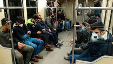 جلوگیری از ورود افراد فاقد ماسک به مترو از شنبه