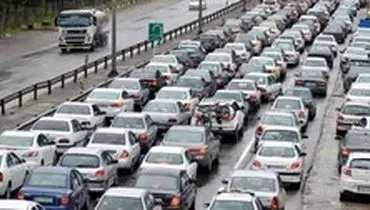ترافیک سنگین و پرحجم در محور‌های هراز و فیروزکوه