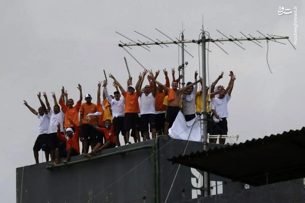 شورش زندانیان در برزیل +تصاویر