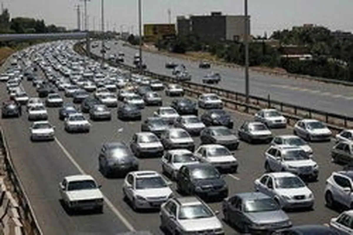 ترافیک نیمه سنگین تا سنگین در مسیر‌های شمالی تهران