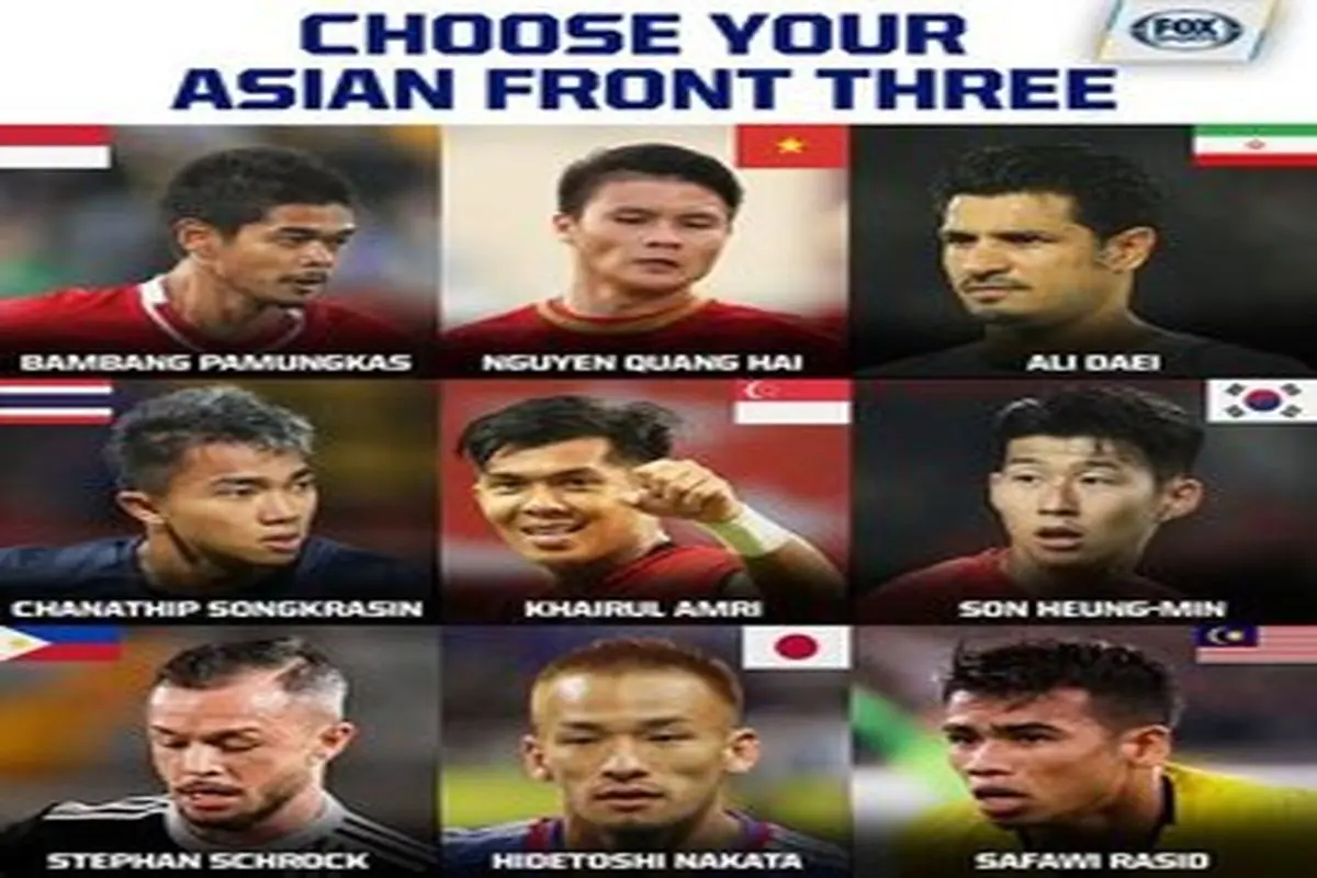 علی دایی در میان برترین مهاجمان تاریخ فوتبال آسیا