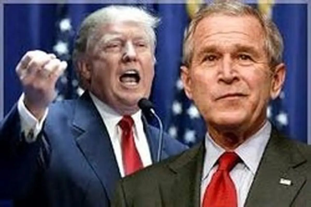 ترامپ به جورج بوش: در زمان استیضاح کجا بودی؟