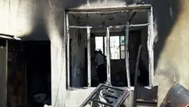 اداره امور مالیاتی بندر امام خمینی به آتش کشیده شد