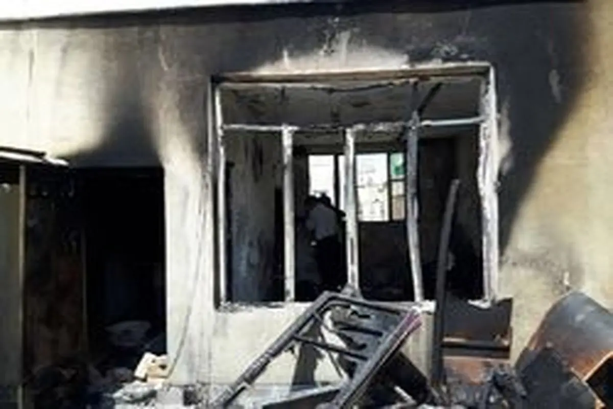 اداره امور مالیاتی بندر امام خمینی به آتش کشیده شد