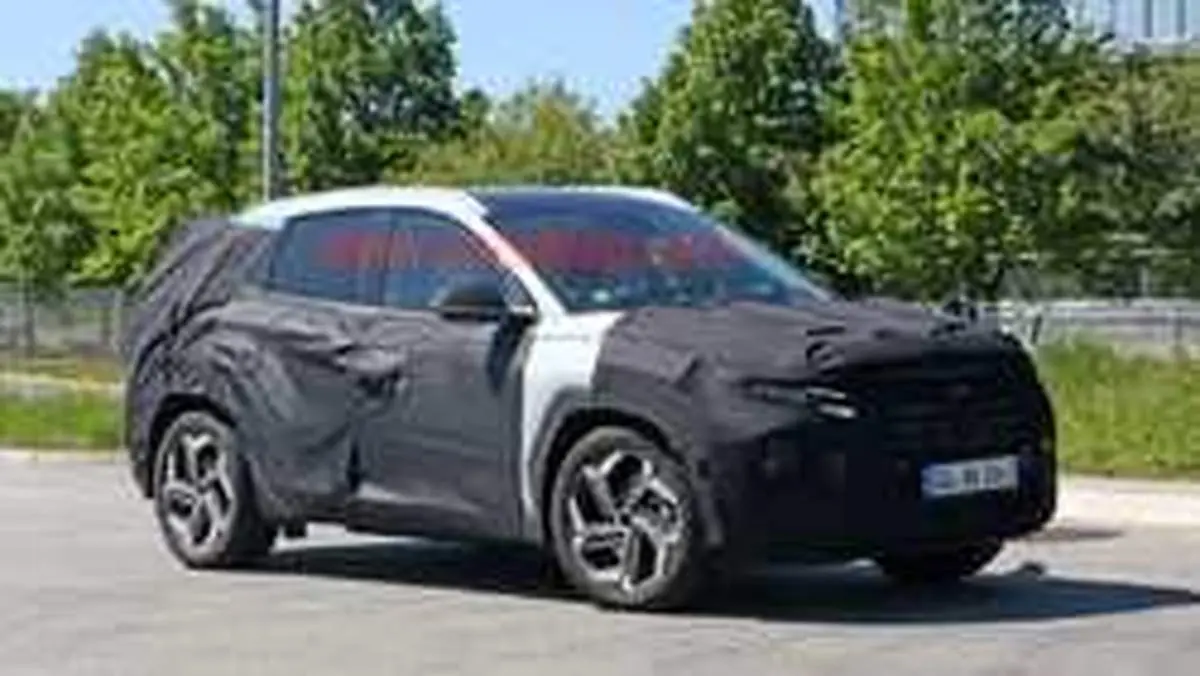 تصاویر جاسوسی فاش شده از نسل جدید Hyundai Tucson