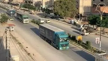 ورود ده‌ها کامیون حامل تجهیزات لجستیک از کردستان عراق به قامشلی