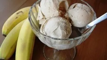 طرز تهیه بستنی رژیمی با موز