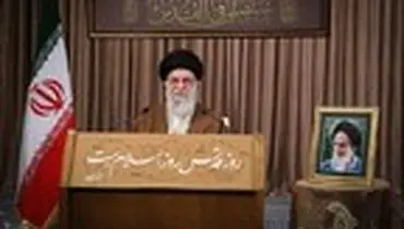 سخنرانی تلویزیونی رهبر انقلاب به مناسبت روز قدس