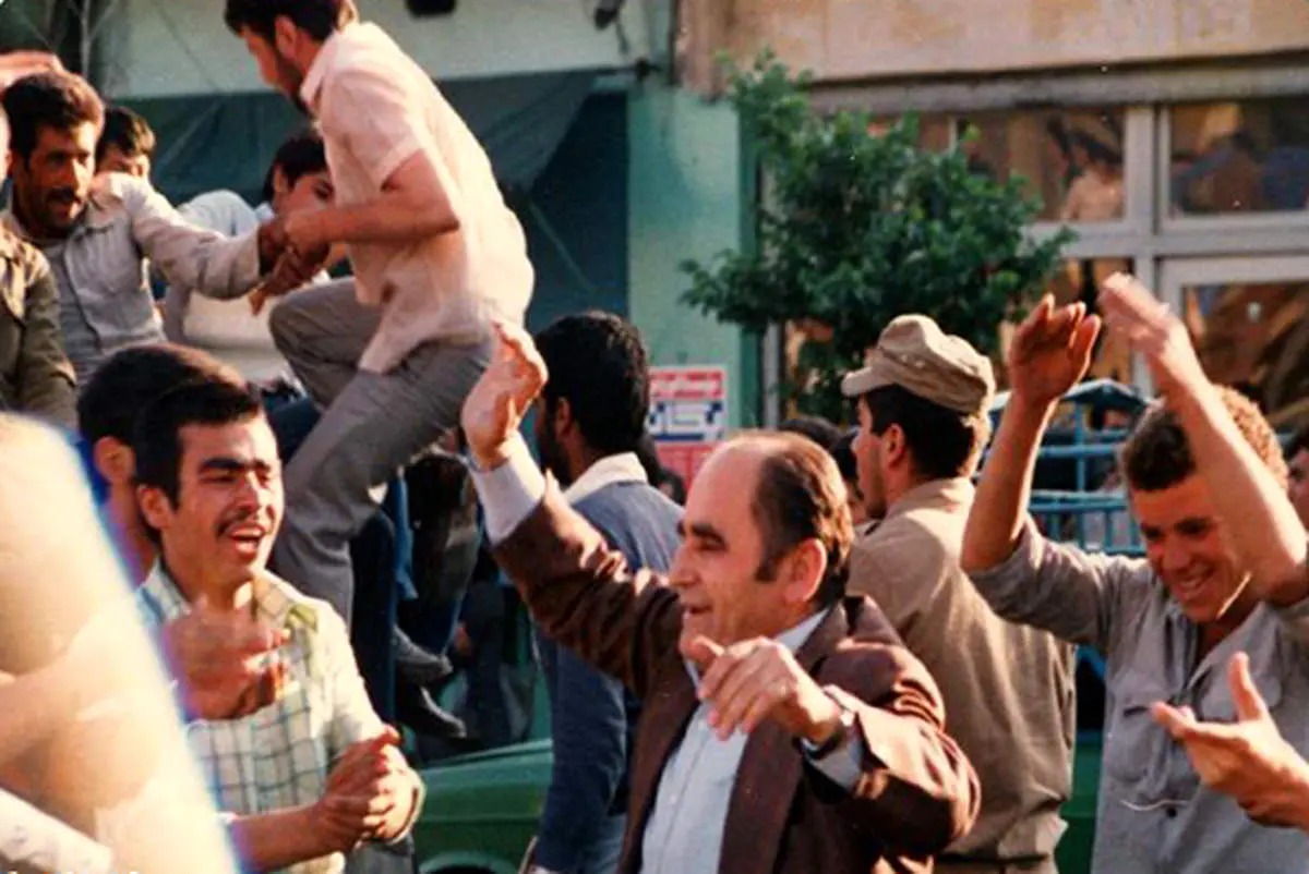 ویدیو| شادی مردم تهران پس از آزادی خرمشهر