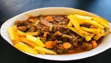 طرز تهیه خورشت لوبیا سبز با گوشت و مرغ