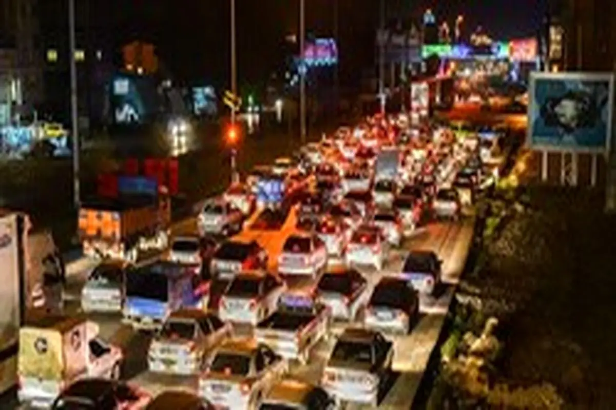 ترافیک پرحجم و سنگین در شهرهای عبوری شرق استان تهران