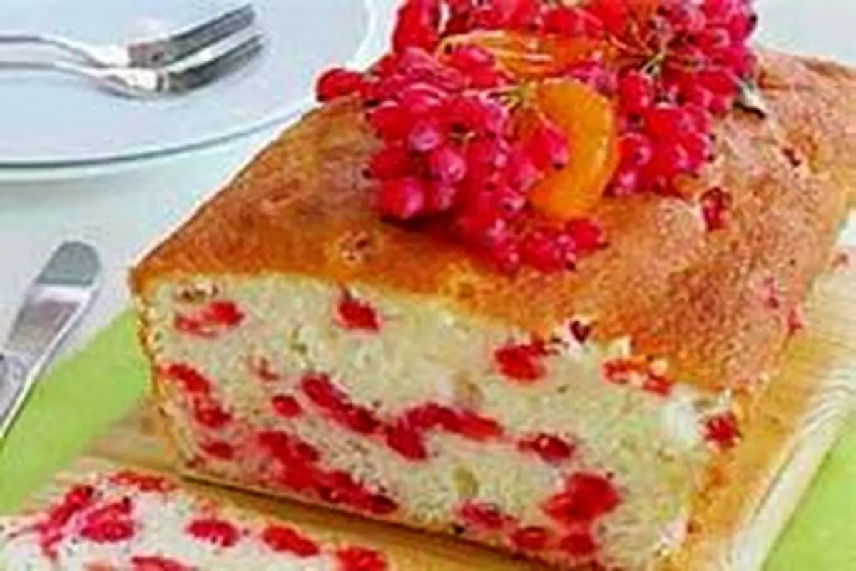 طرز تهیه کیک زرشک آسان خانگی