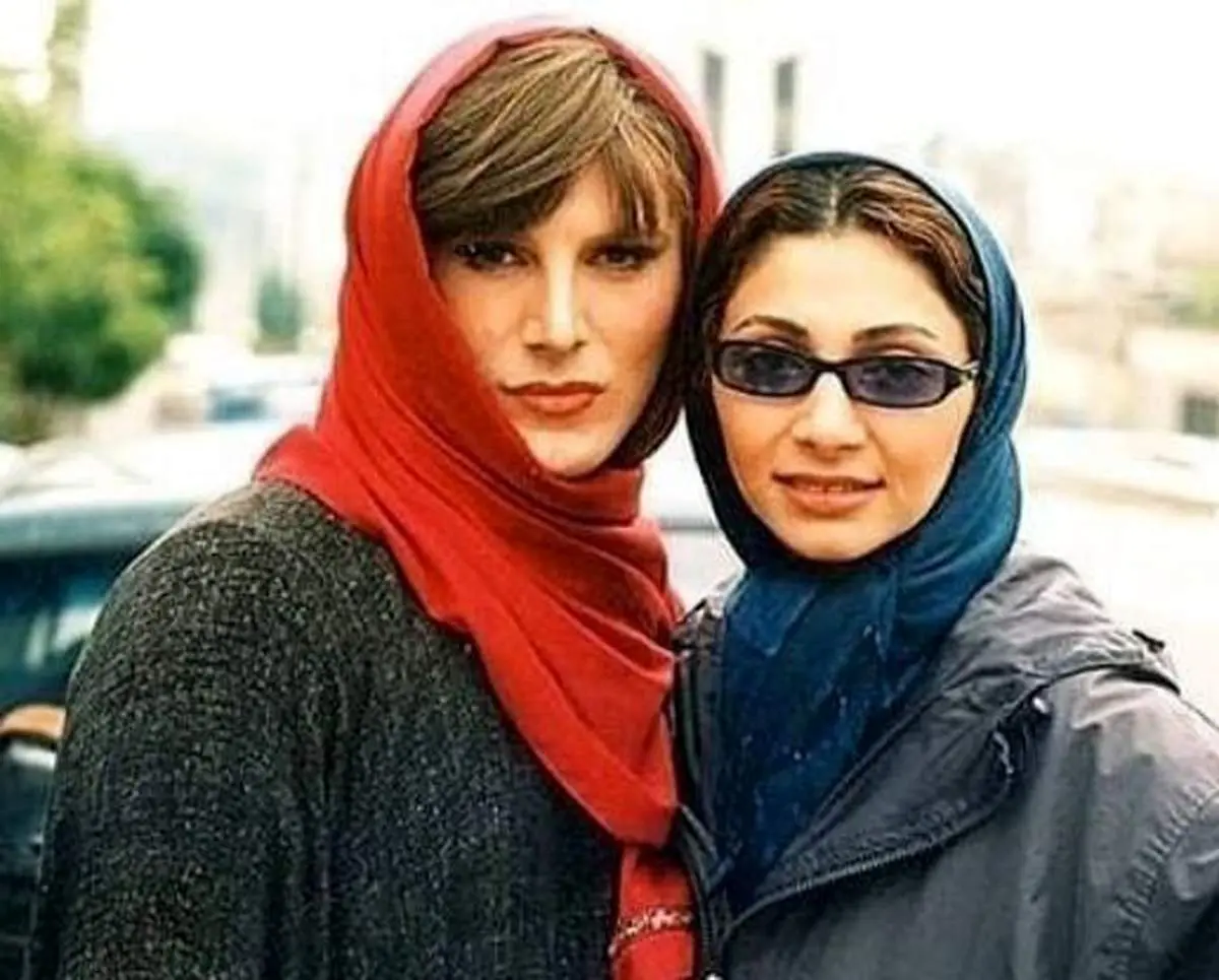 گریم زنانه امین حیایی در کنار همسرش