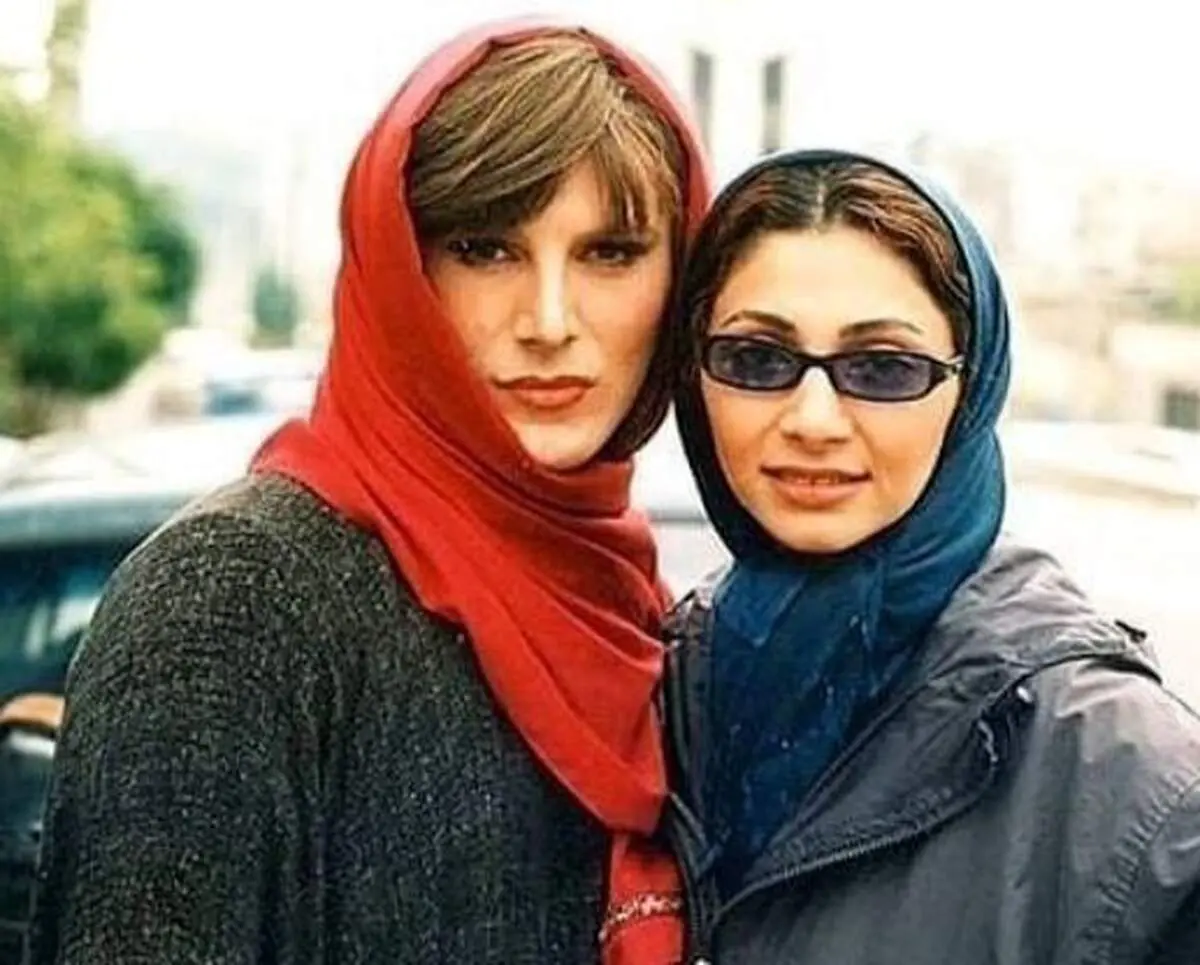 گریم زنانه امین حیایی در کنار همسرش