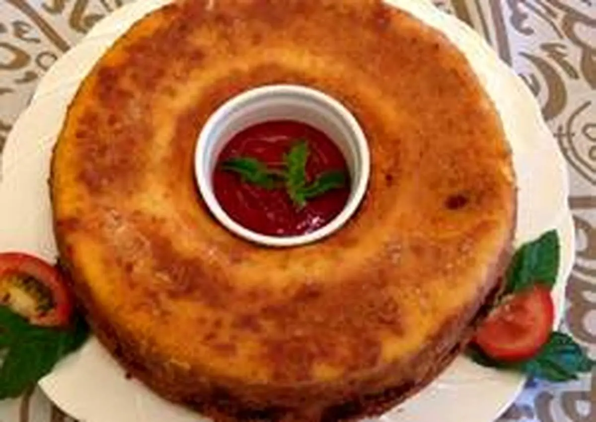 طرز تهیه کیک گوشت، غذایی جدید