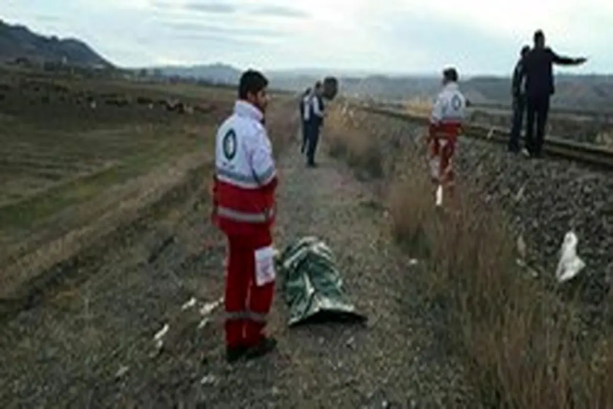 تصادف قطار با عابر در ورامین/ فوت جوان ۳۳ ساله