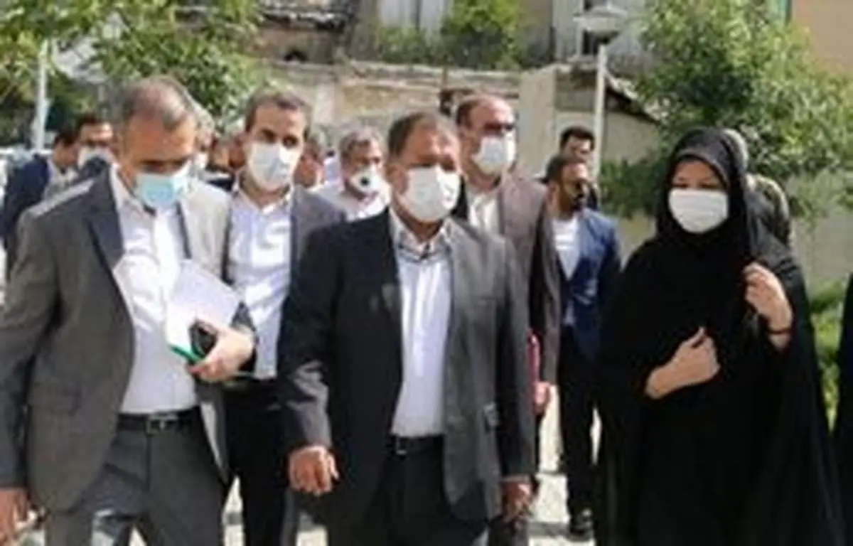 از پروژه های نیمه تمام منطقه 7 شهرداری تهران بازدید به عمل آورد.