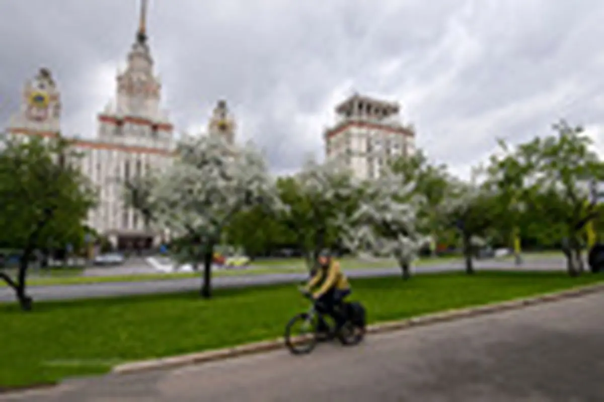 بهار فوق العاده جذاب در روسیه