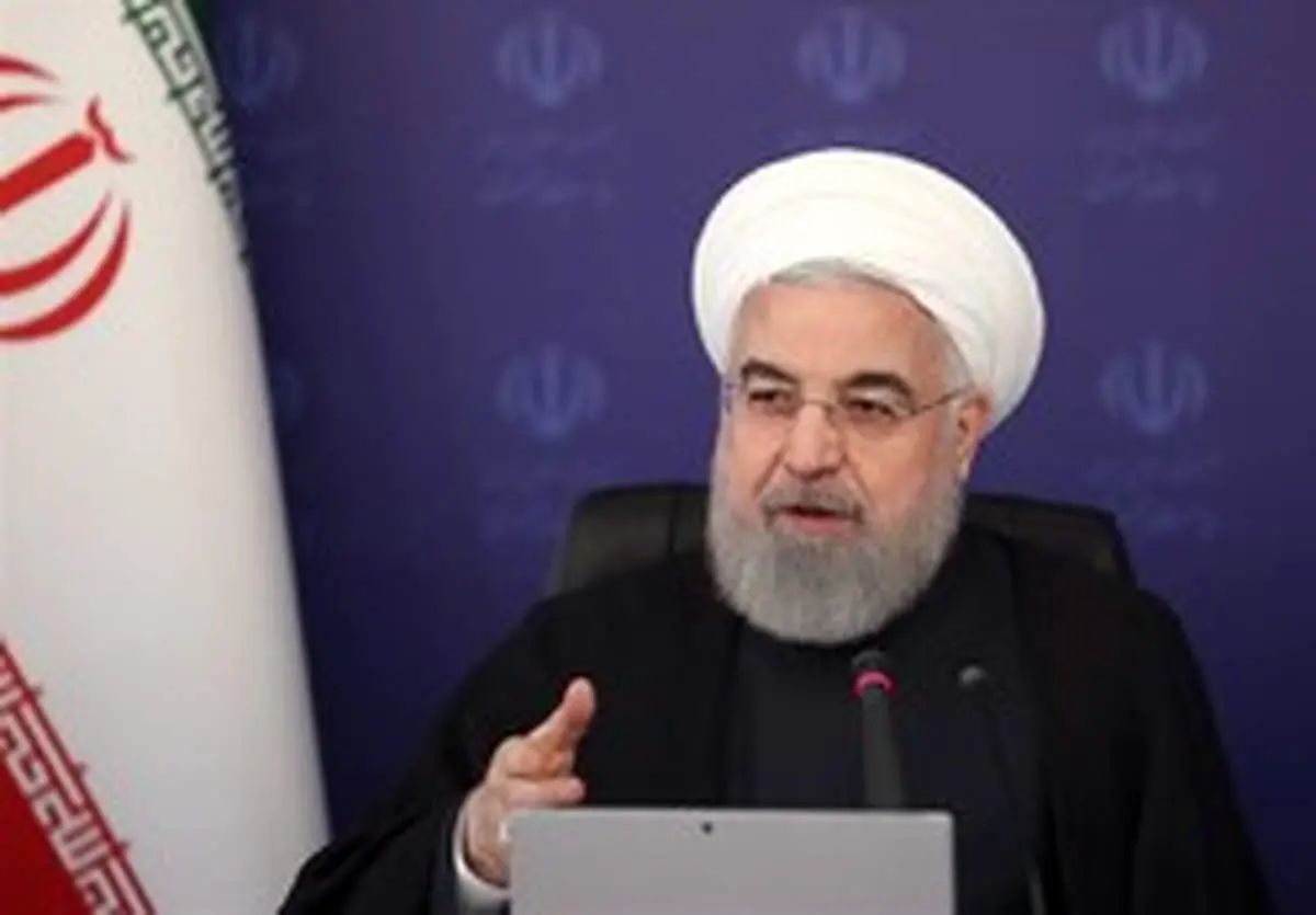 روحانی:نه ویروس کرونا و نه ویروس آمریکا نمی تواند مسیر پیشرفت کشور را متوقف کند
