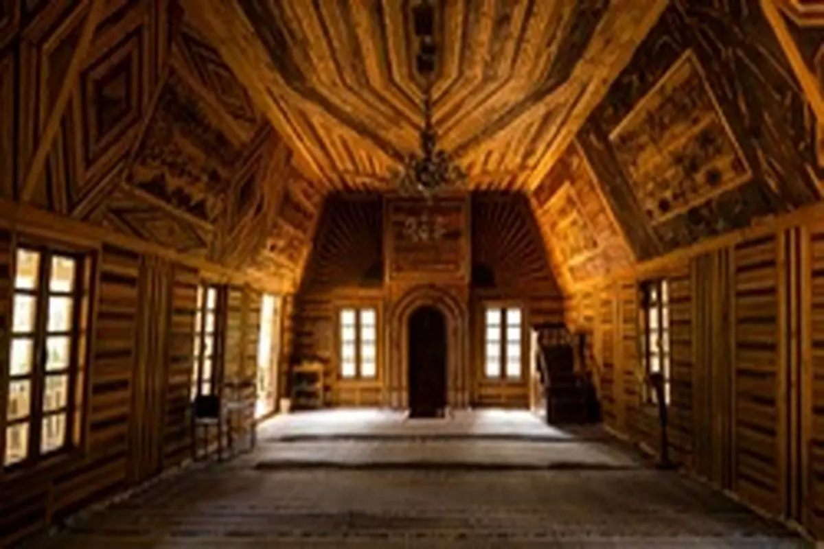 اولین مسجد چوبی ایران در نیشابور+تصاویر