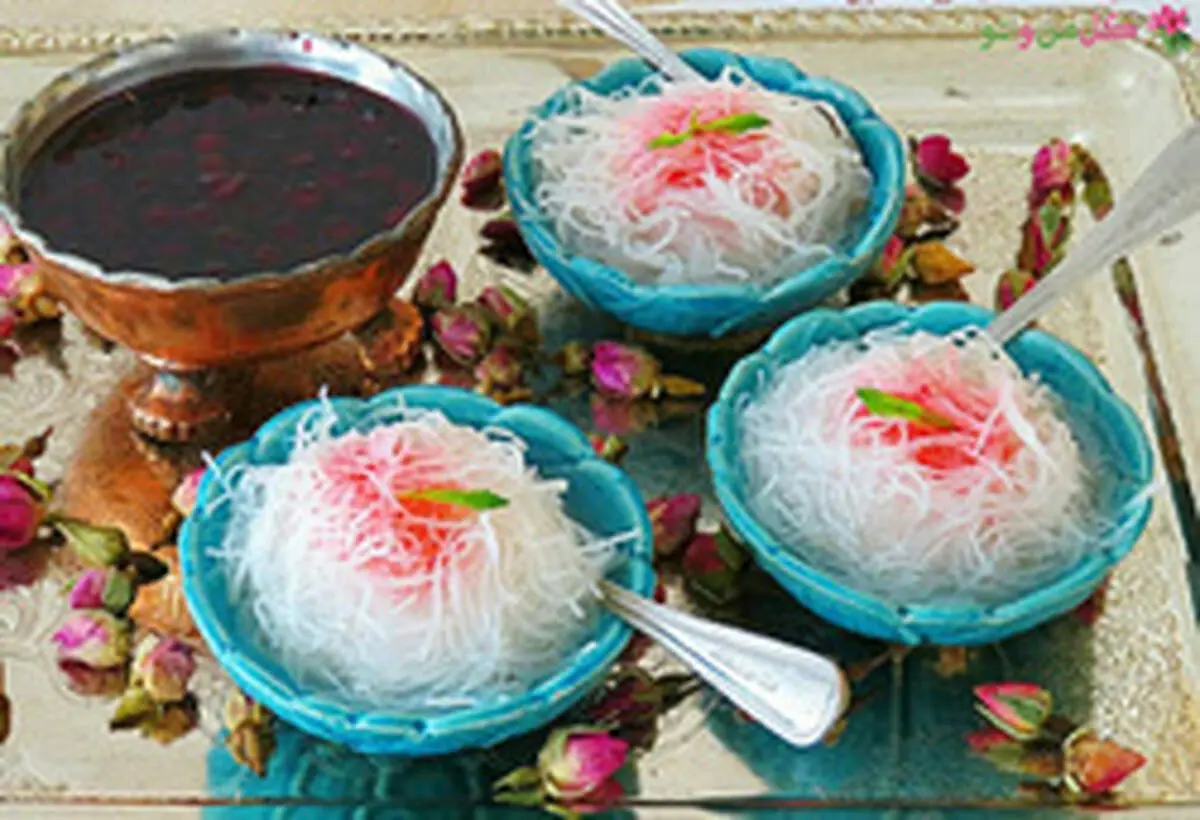 طرز تهیه فالوده شیرازی در منزل