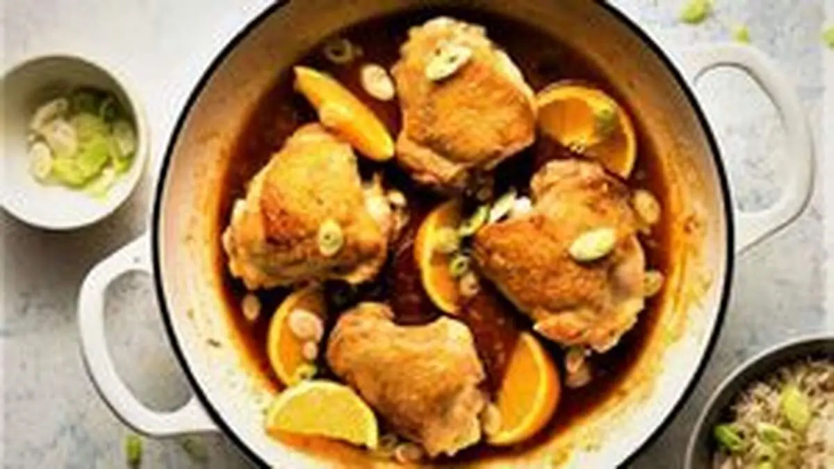 طرز تهیه خورش پرتقال با مرغ