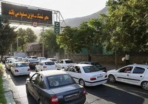 ترافیک سنگین شبانه جاده شمال را قفل کرد

