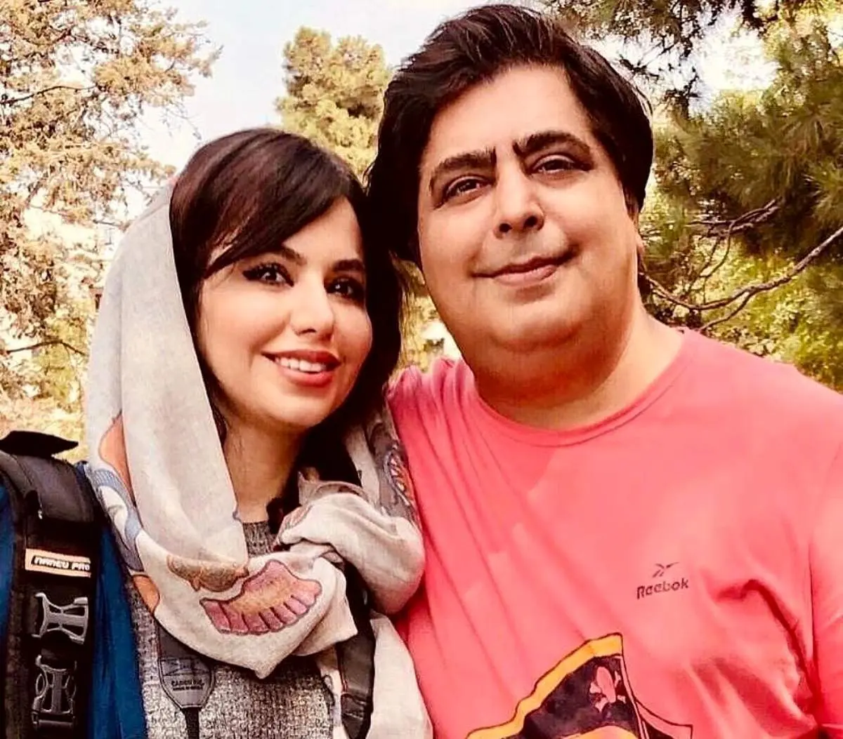 رضا شفیعی جم و خواهرش