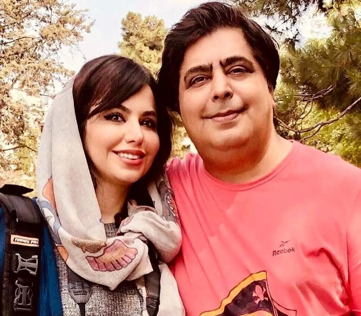 رضا شفیعی جم و خواهرش