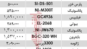 قیمت اتو امروز یکشنبه ۱۱ خرداد بازار چند شد؟