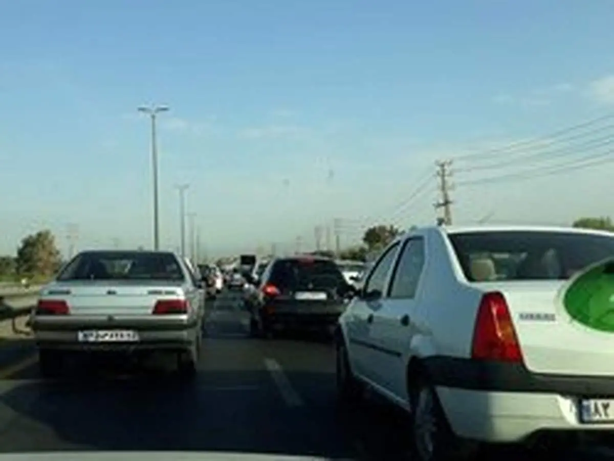ترافیک نیمه‌سنگین در محدوده ورودی پایتخت