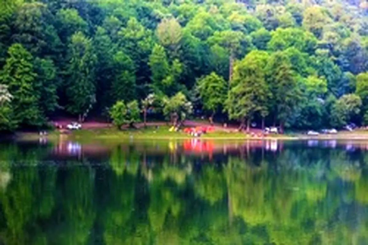 زیبایی های دریاچه چورت مازندران + تصاویر