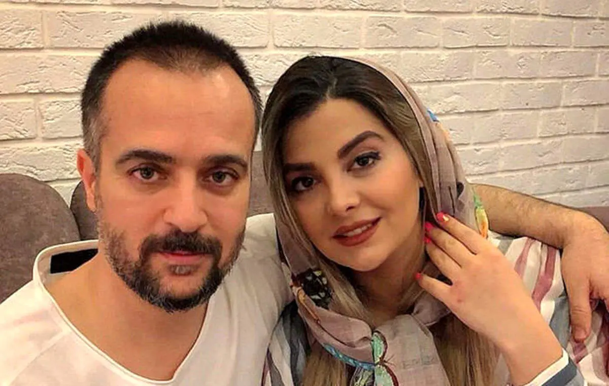 تصویری از احمدمهرانفر و همسرش در شب ۴۵ سالگی