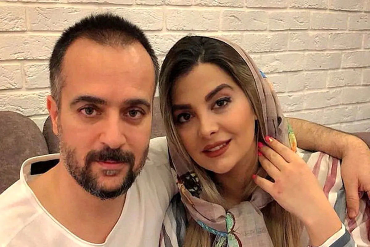 تصویری از احمدمهرانفر و همسرش در شب ۴۵ سالگی