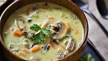 طرز تهیه سوپ قارچ و هویج خوشمزه