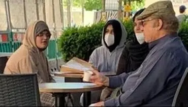 انتشار تصویر نواز شریف در لندن