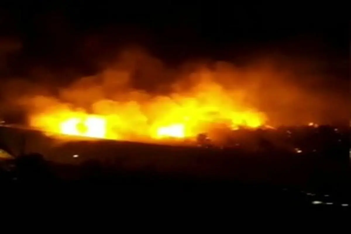 اعلام جزییات آتش سوزی در پارک چیتگر