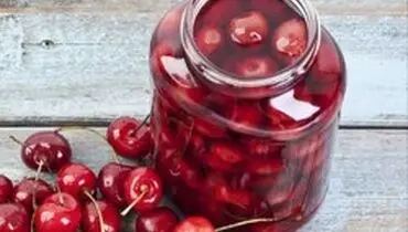 طرز تهیه کمپوت گیلاس با ماندگاری بالا