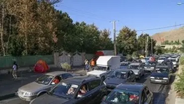 ترافیک جاده چالوس و هراز سنگین شد